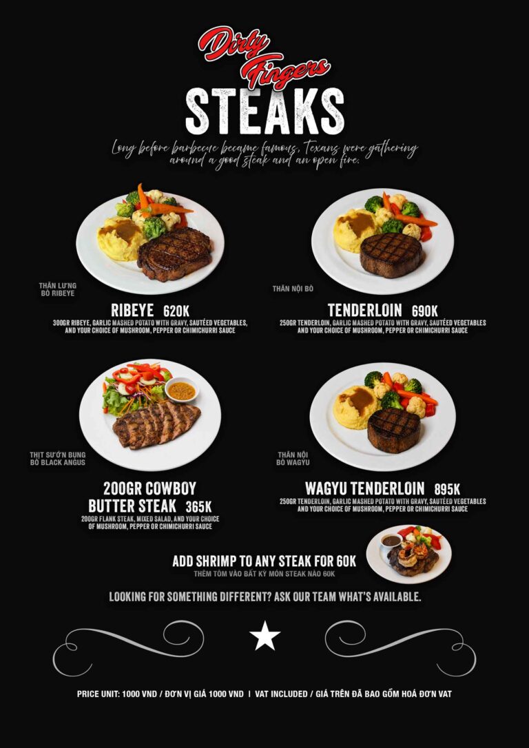 DFmenu steaks